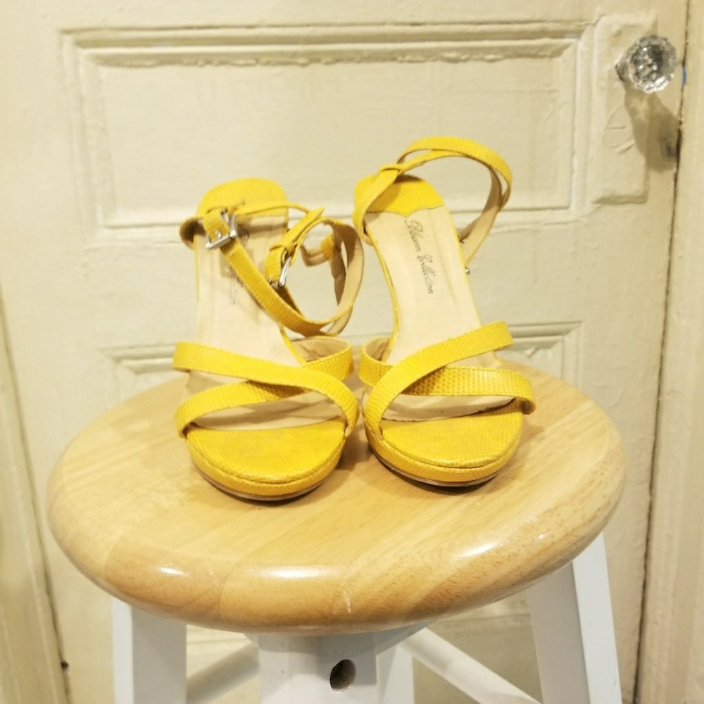Open Toe Blossom Collection Heels